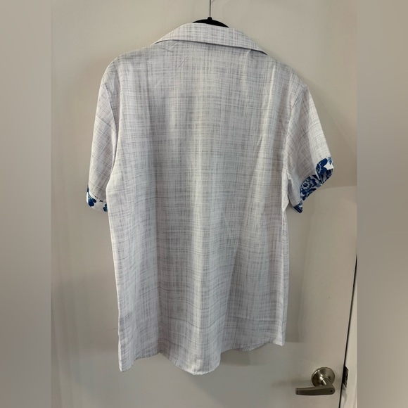 Manfinity Men Small Casual Button Up Hawaii Shirt - Picture 3 of 5